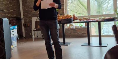 Voorzitter Marc Marien
